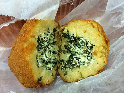 Arancini Closeup